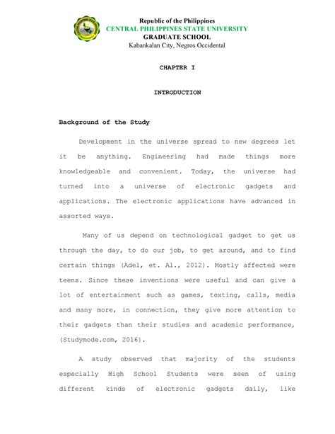 sample thesis paper in the philippines|FORMATTING GUIDELINES for UNDERGRADUATE THESIS, FIELD PRAC.
